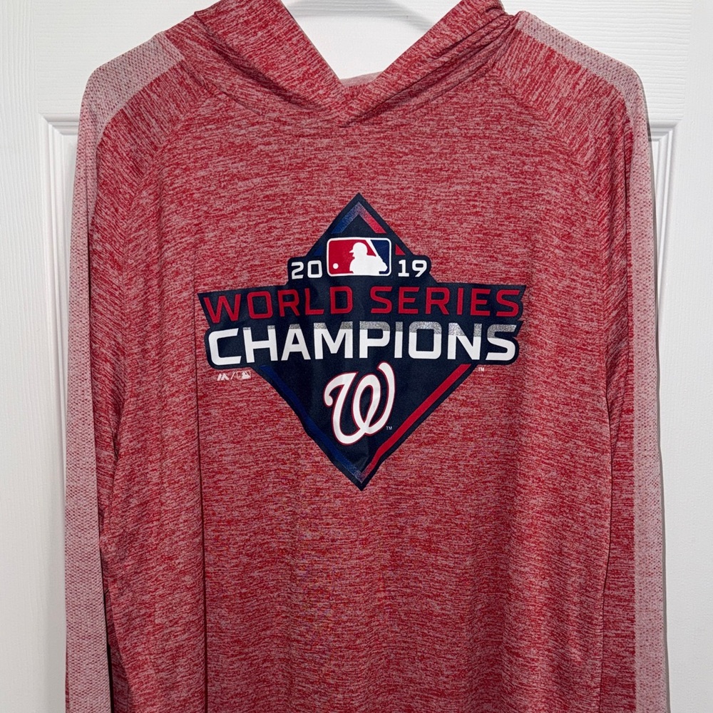 Majestic Washington Nationals Authentic Collection Hooded Apparel